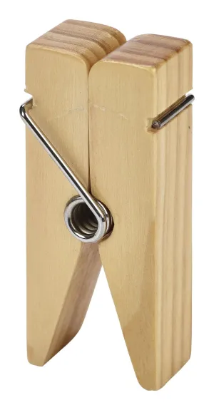 Genware PEG10 Wooden Peg Sign Holder