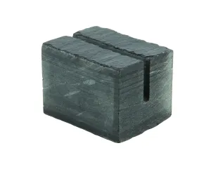 Genware SLT-CUBE Slate Cube Mini Sign Holder 3 x 2.5cm