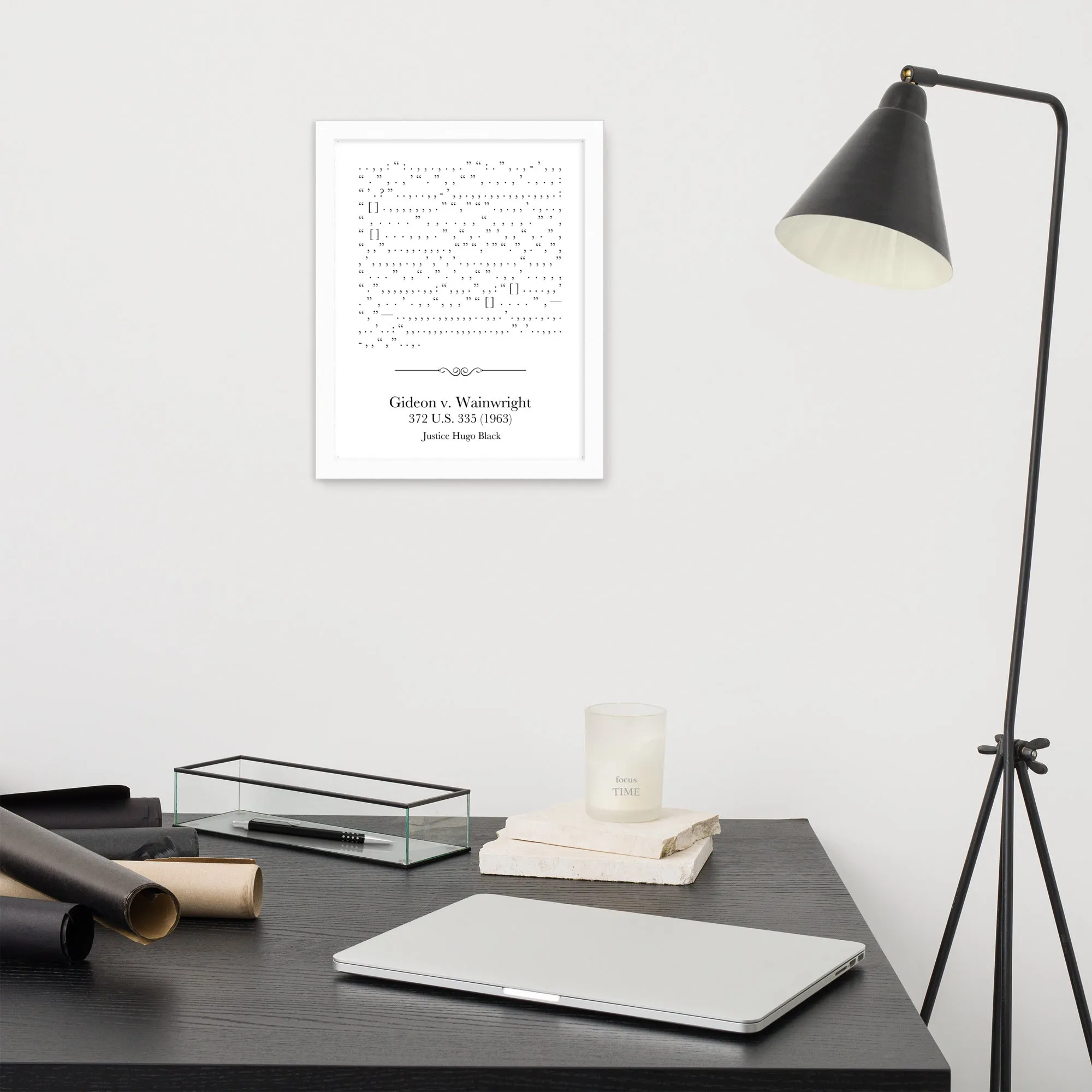 Gideon - 11 x 14 Framed Poster