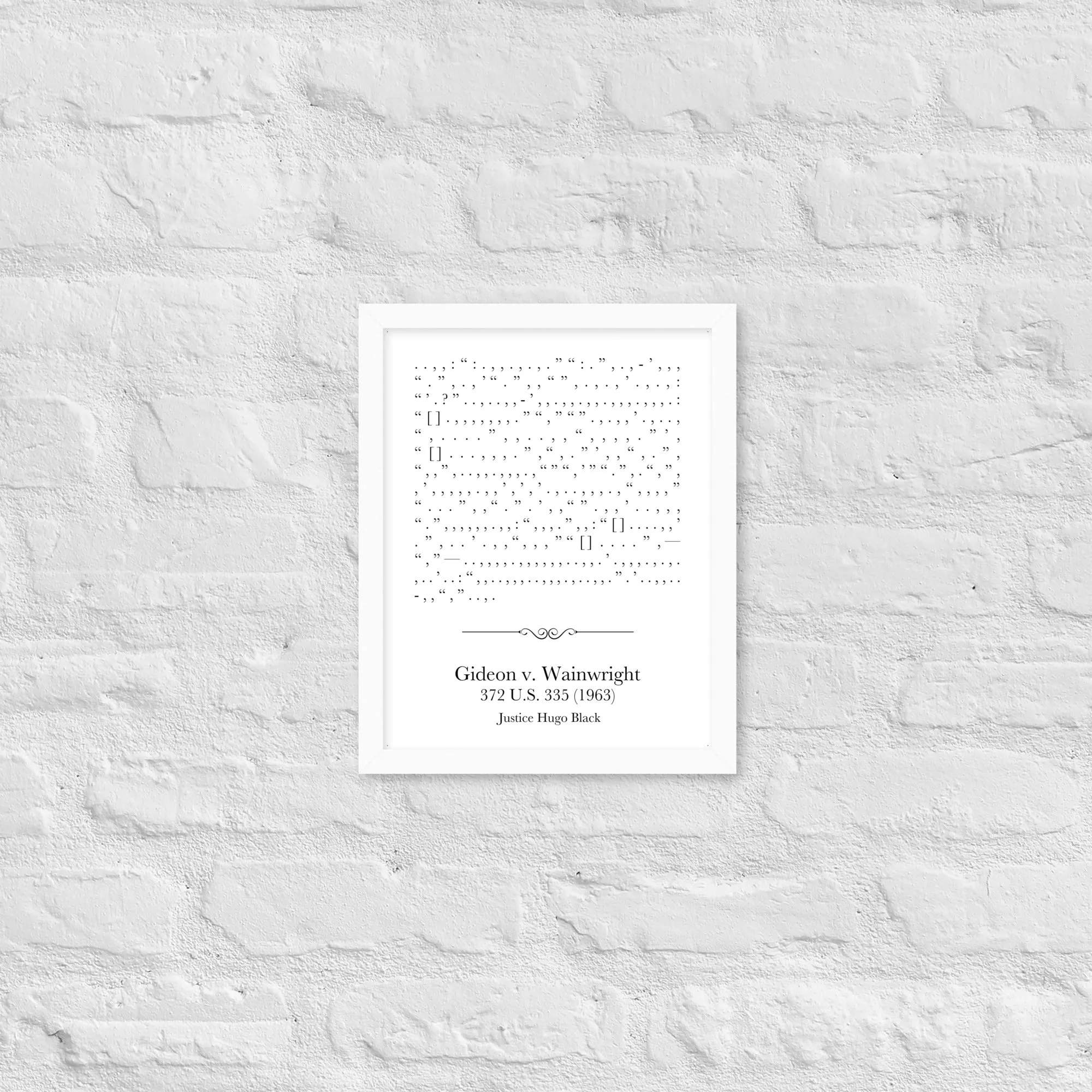 Gideon - 11 x 14 Framed Poster