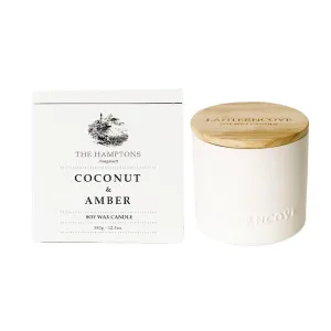 Hamptons Candle – Coconut & Amber
