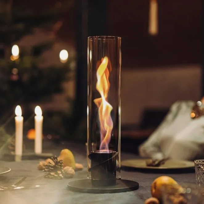 Höfats SPIN 120 Table-Top Fire in Black
