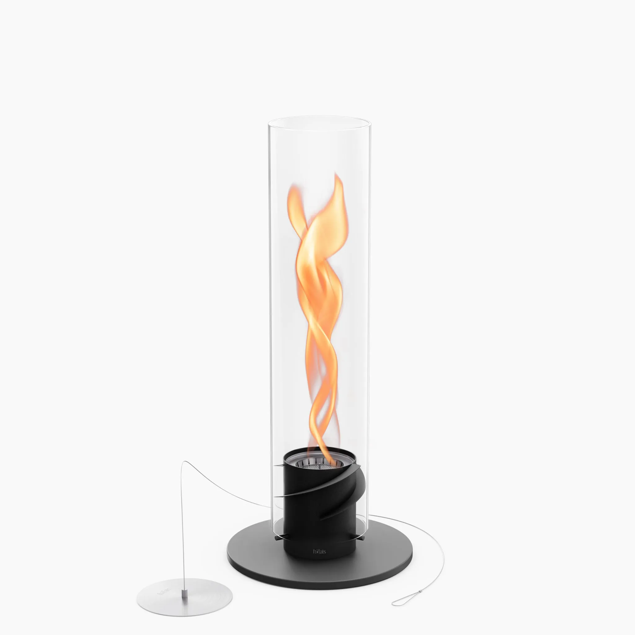 Höfats SPIN 1200 Tabletop Fireplace Black
