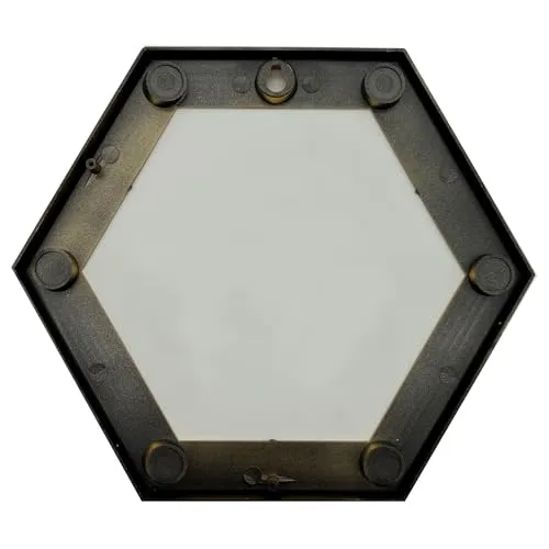 Home Centre SS24 Corsica Set of 7 Geometric Shaped Mirror 22.9X20CM GLD