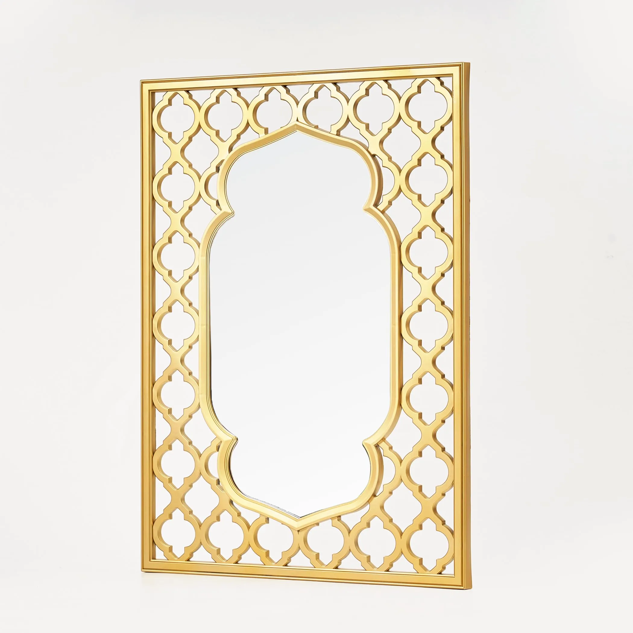Home Centre SS24 Rectangular Mirror with Side ART-1B-65X48CM-GLD