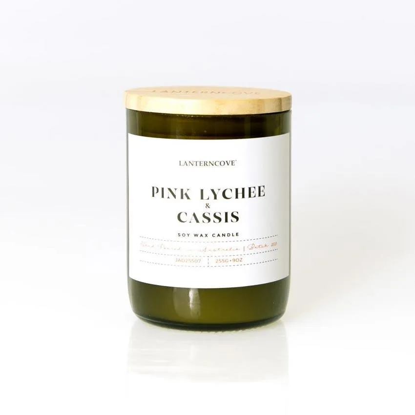 Jade Candle – Pink Lychee & Cassis