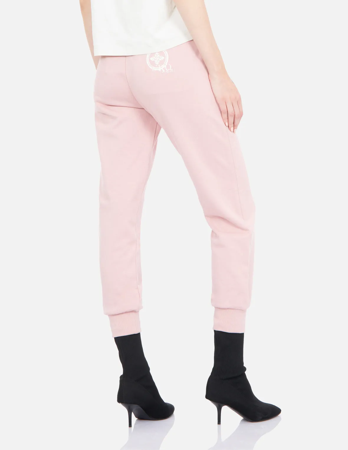 Kamon and Logo Print Sweatpants