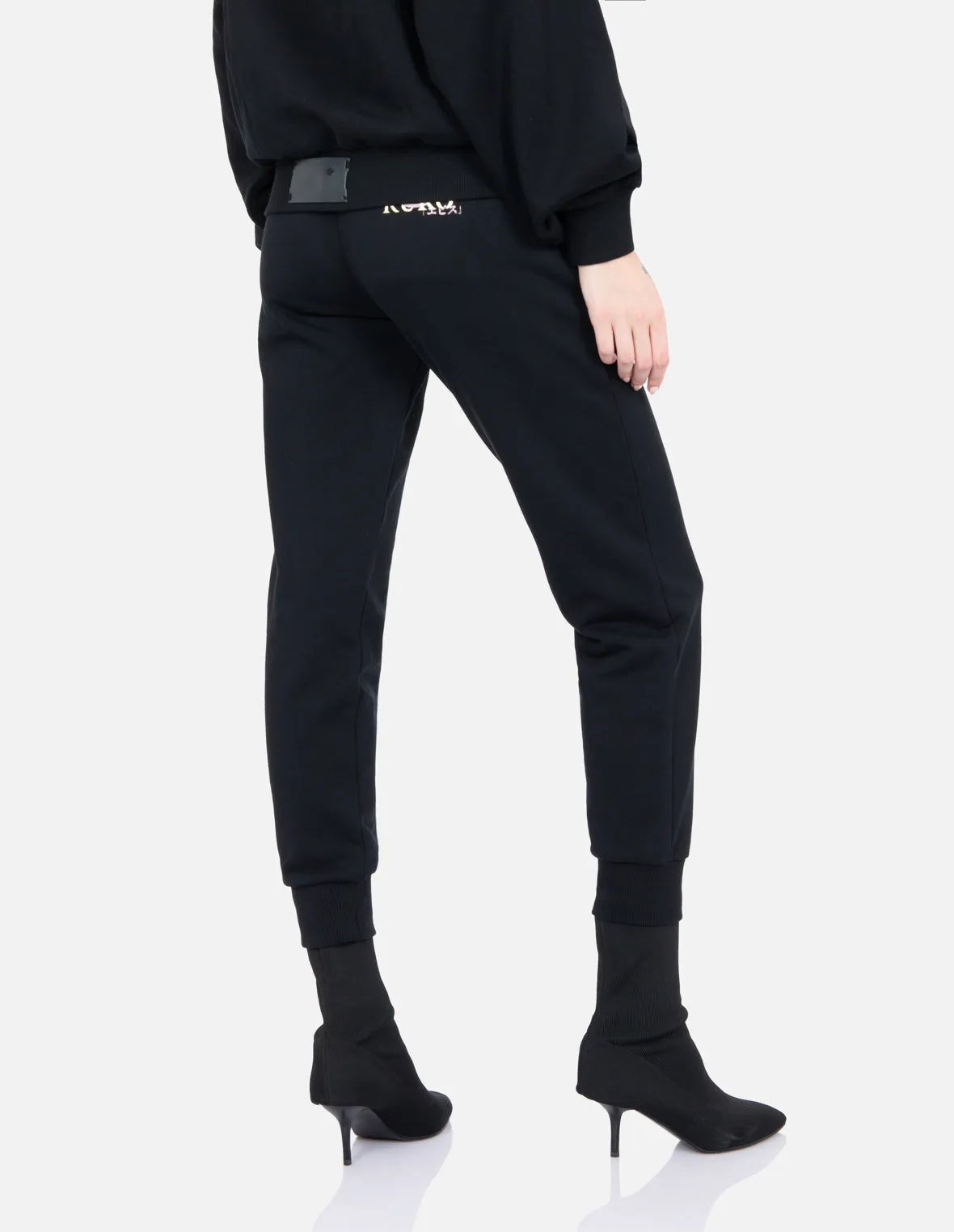 Kamon and Logo Print Sweatpants