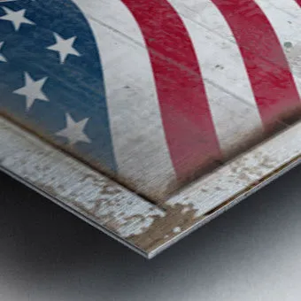 Large Barn Sign - Patriotic Distressed God & Country
