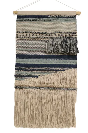 Large Blue Sand Hanging
