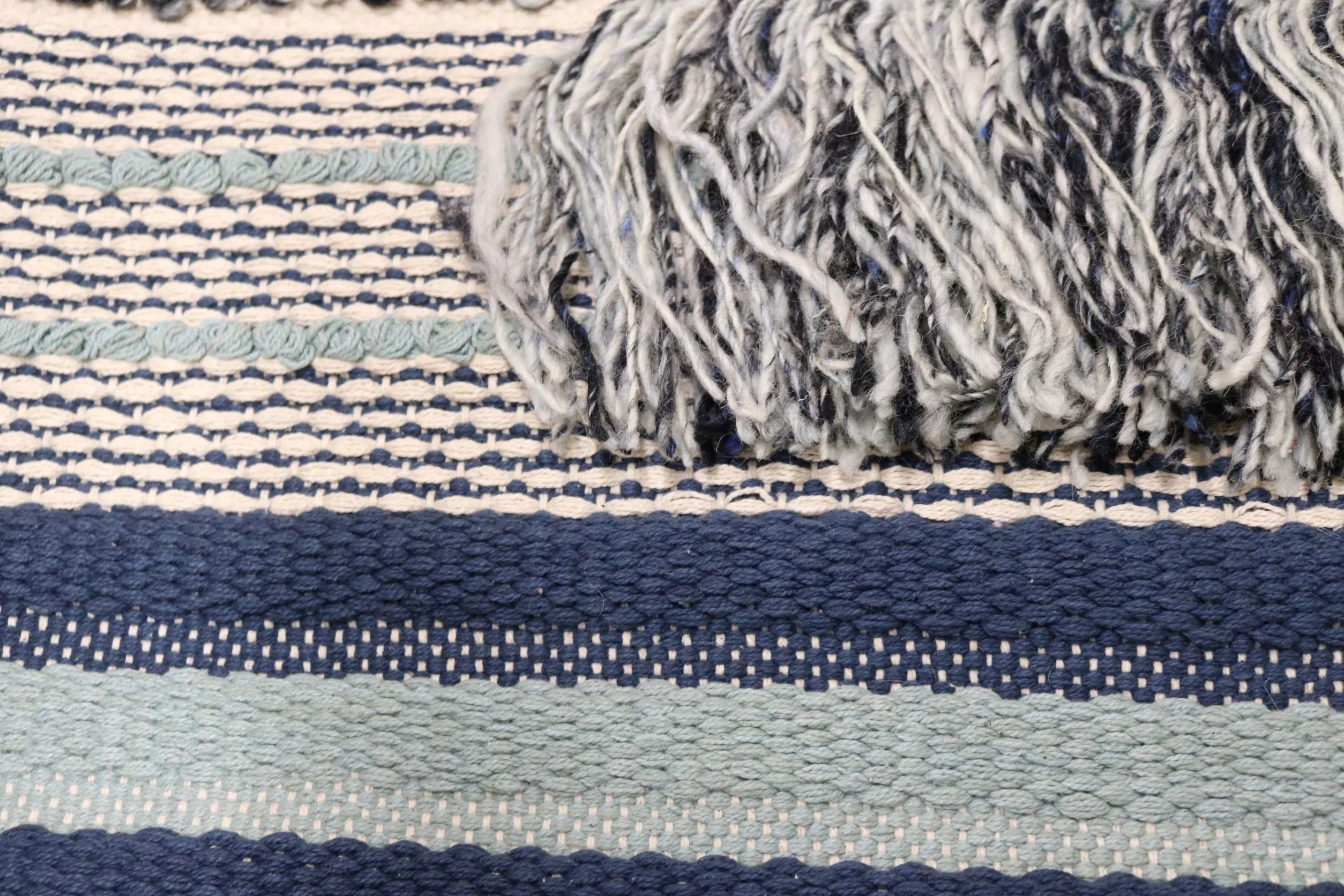 Large Blue Sand Hanging