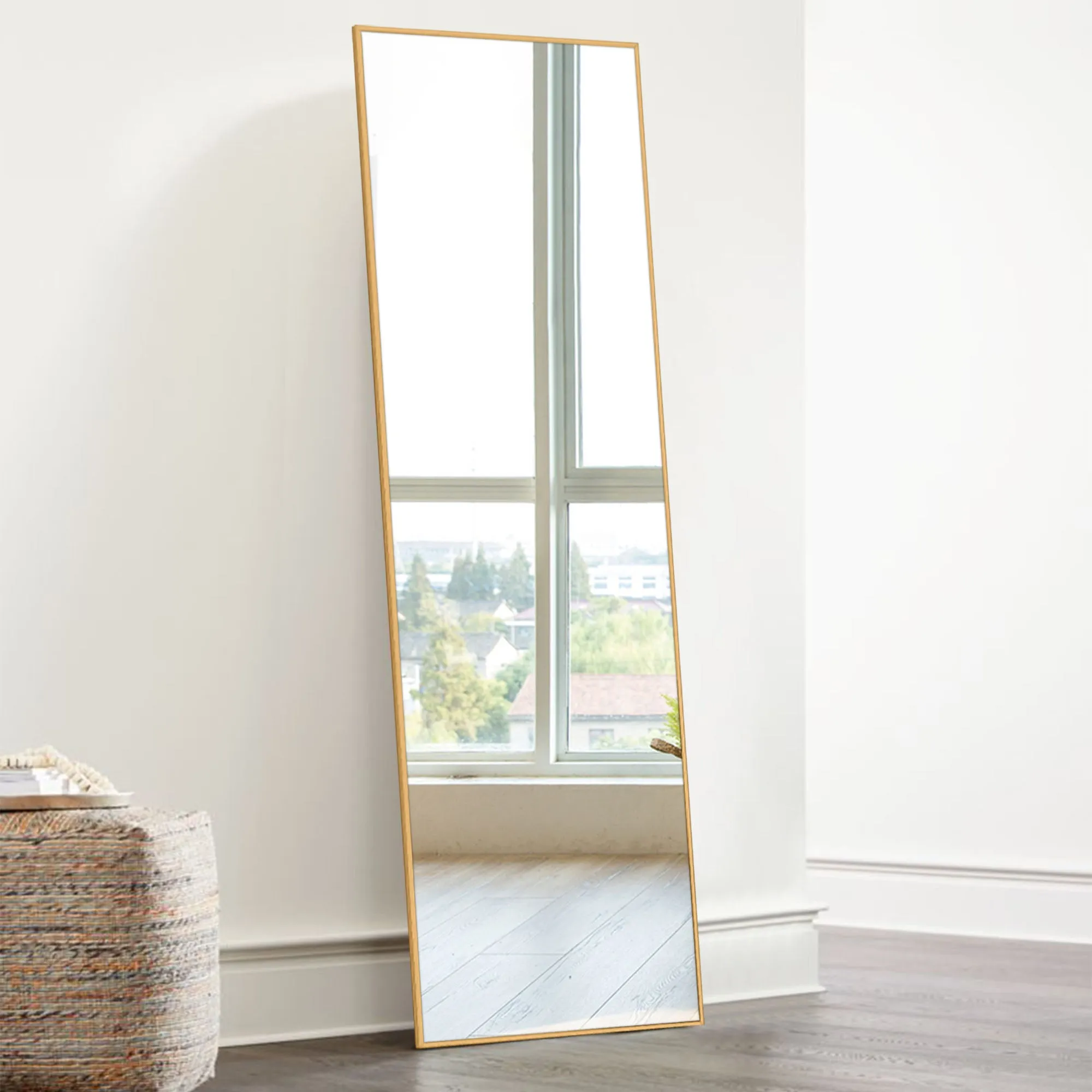 Large Rectangle Full Length Standing Mirror for Bedroom