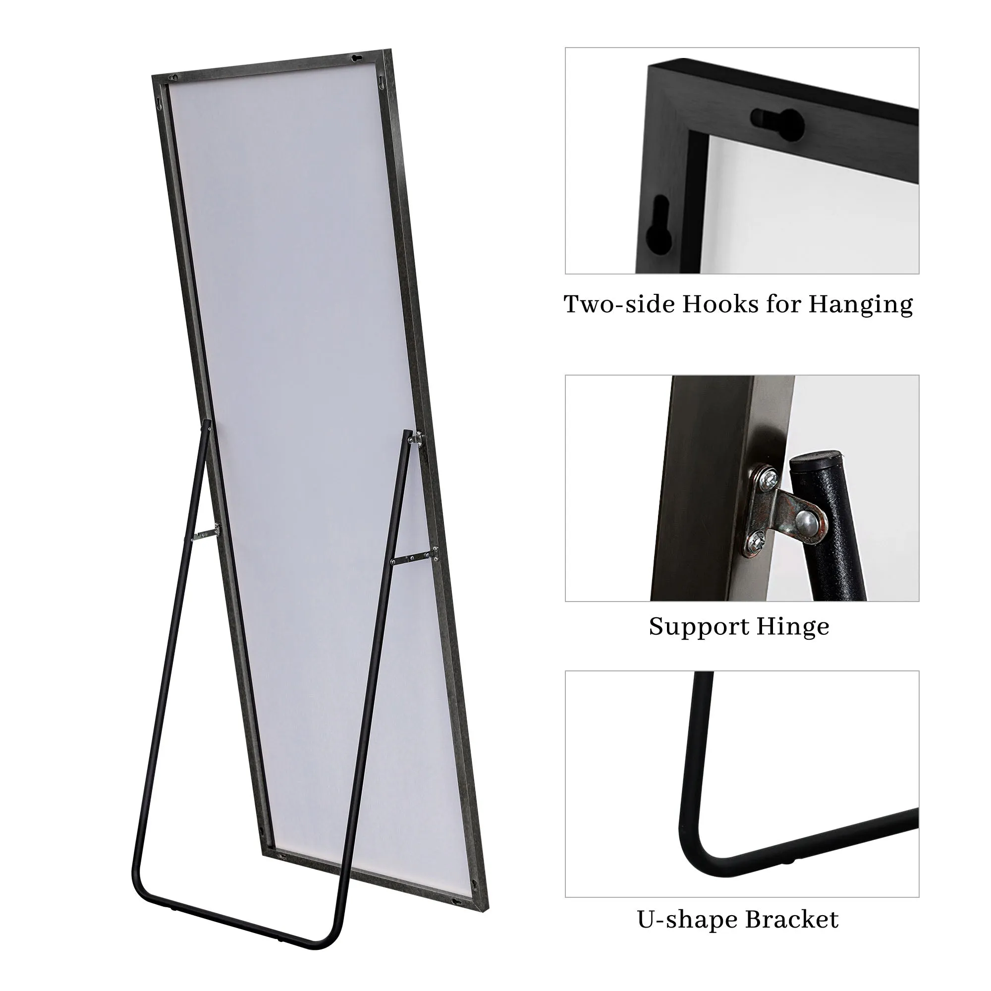 Large Rectangle Full Length Standing Mirror for Bedroom
