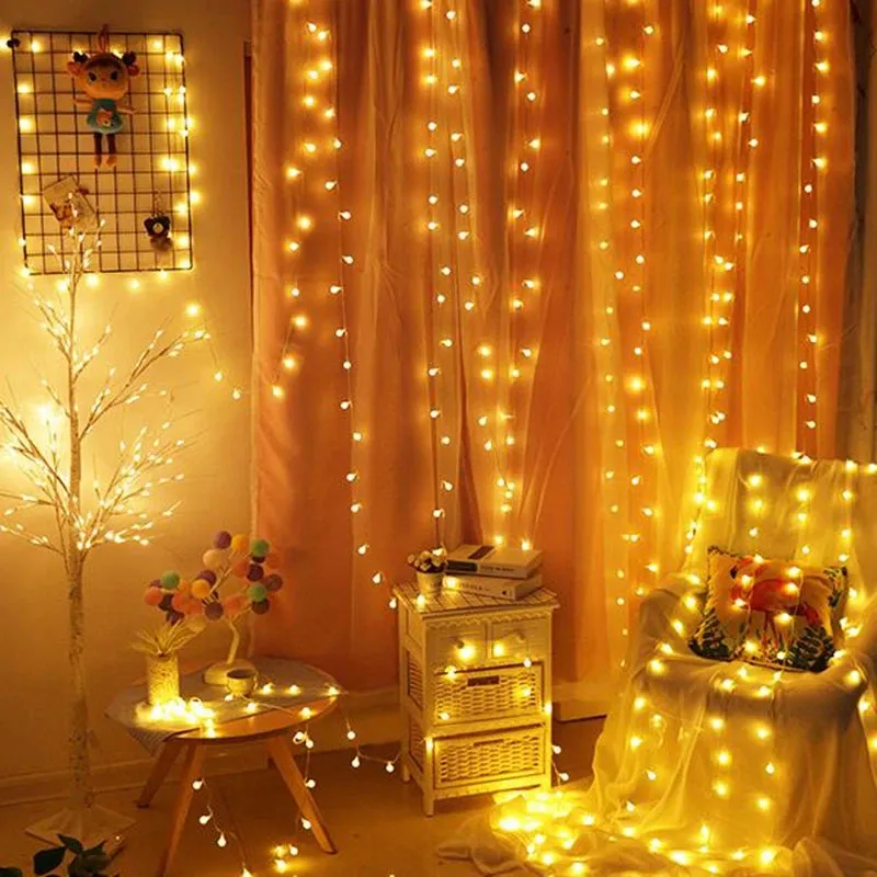 Led Ball String USB Battery String Fairy Christmas Lights