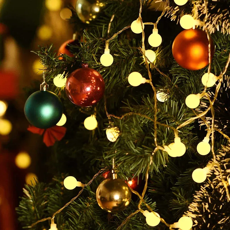 Led Ball String USB Battery String Fairy Christmas Lights