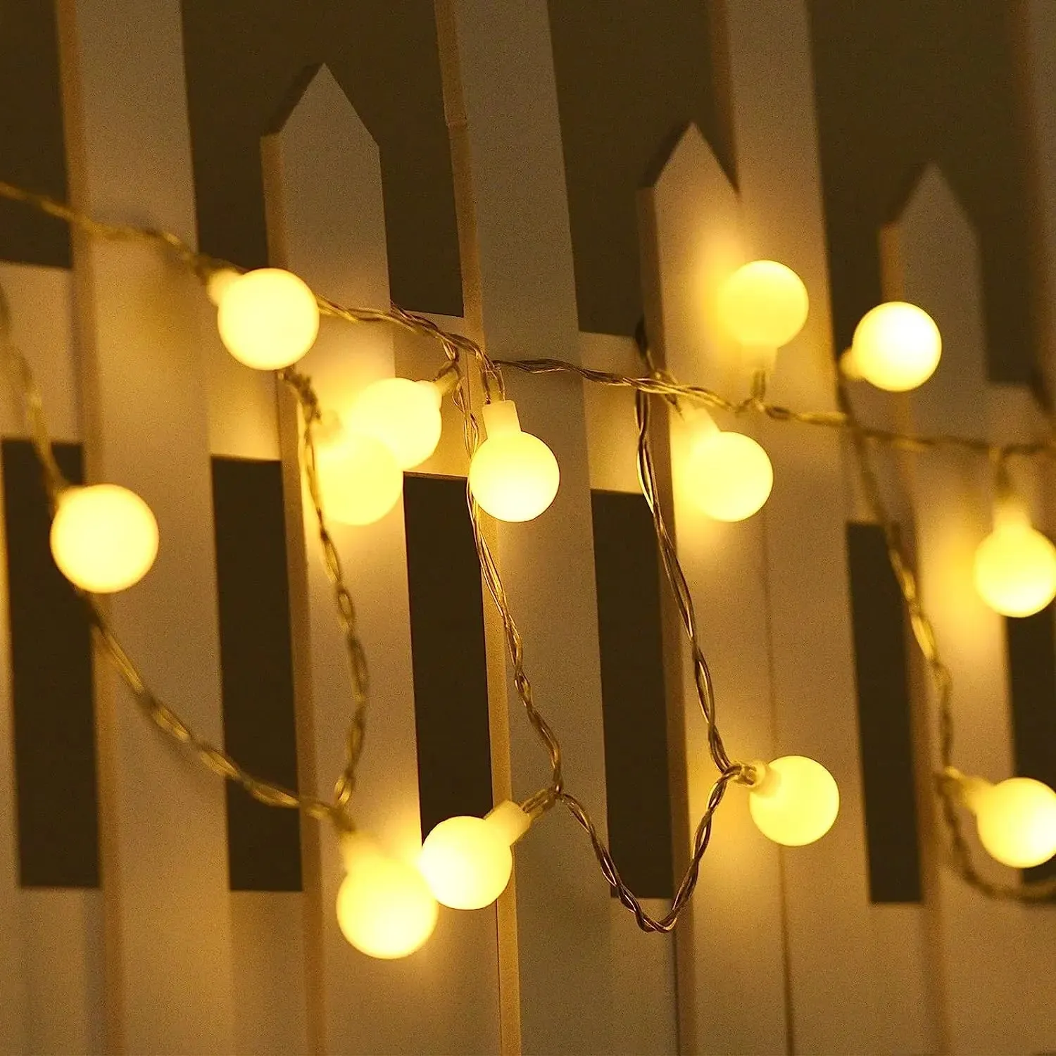 Led Ball String USB Battery String Fairy Christmas Lights