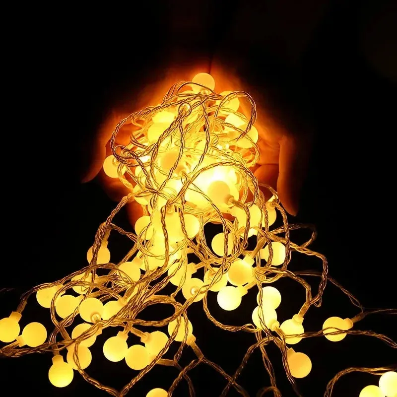 Led Ball String USB Battery String Fairy Christmas Lights