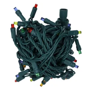 LED Coaxial Mini Lights-Multi 6″ Spacing, 50 Lights
