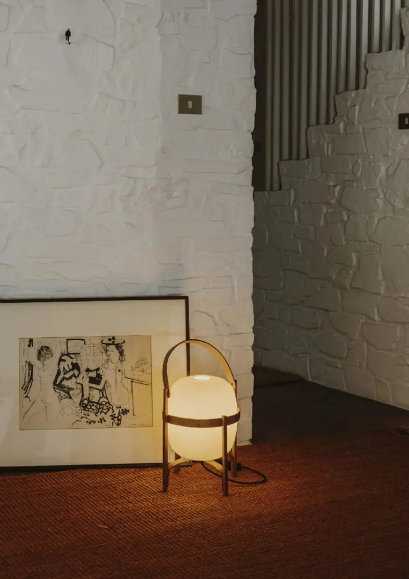 Led Desk Wooden Table Lamp