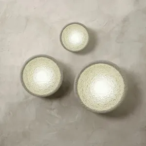 Lunar Textured Wall Sconce Set