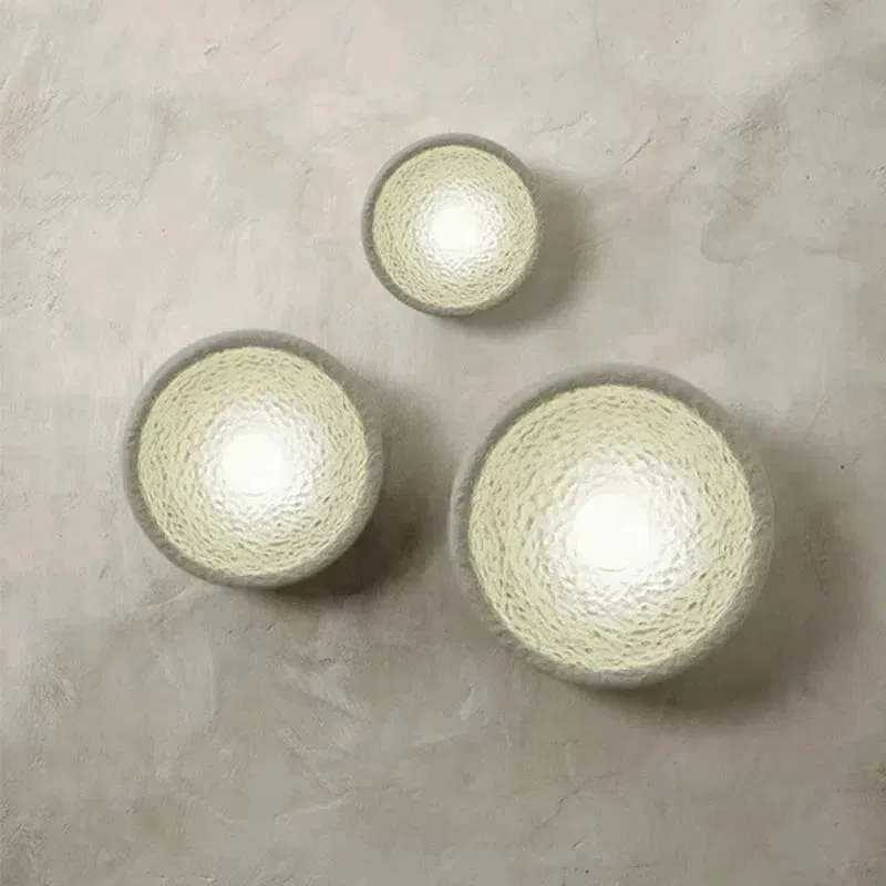 Lunar Textured Wall Sconce Set