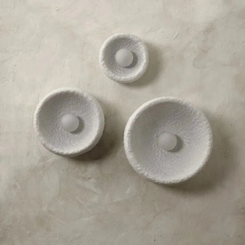Lunar Textured Wall Sconce Set