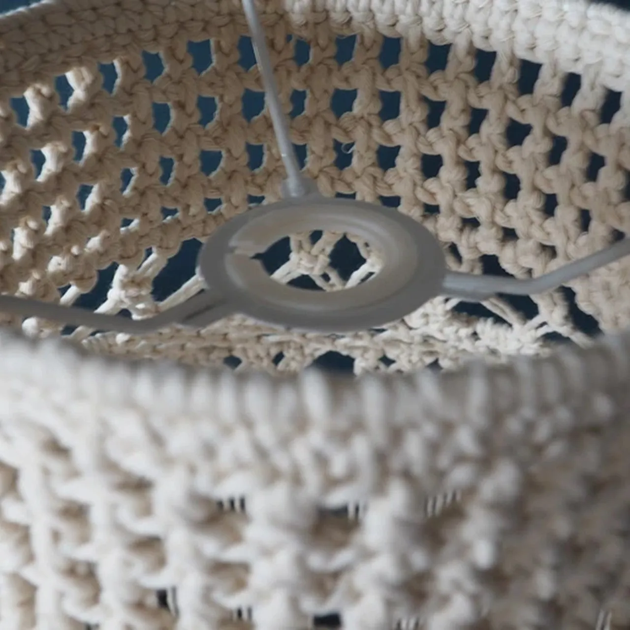 MACRAME LAMPSHADE