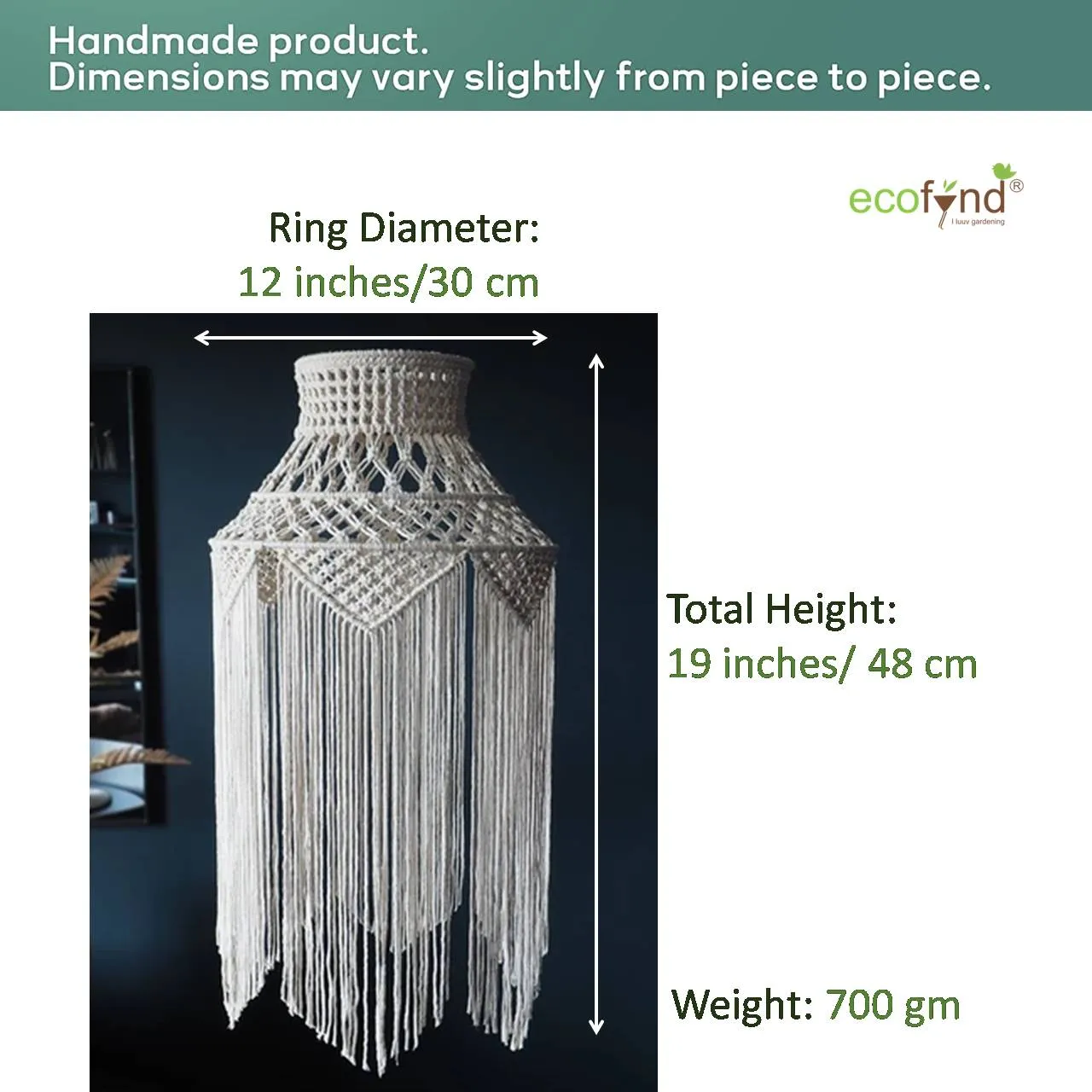 MACRAME LAMPSHADE