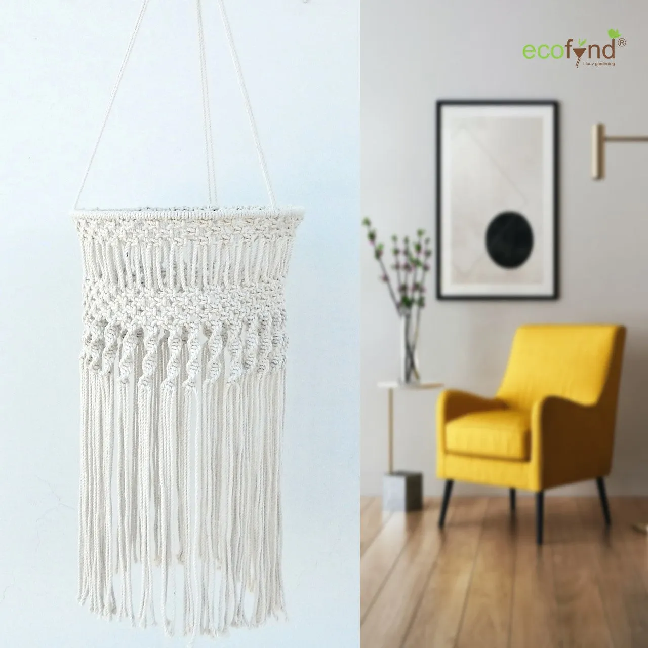 MACRAME LAMPSHADE