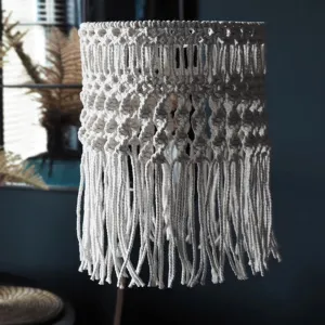 MACRAME LAMPSHADE