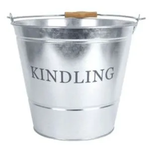 Manor 23cm Galvanised Kindling Bucket