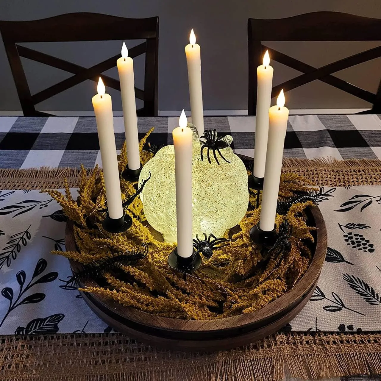 MAVIND 3D Flameless Led Candle with Remote(6 pcs)