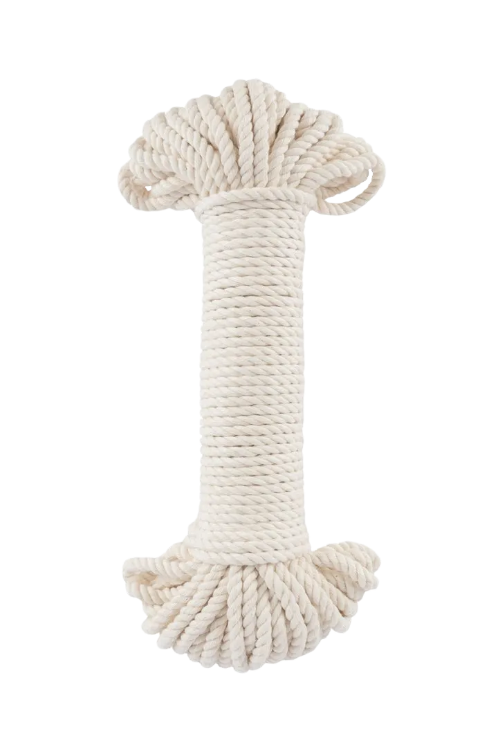 Modern Macramé Cotton Rope Bundles - Natural - 5mm