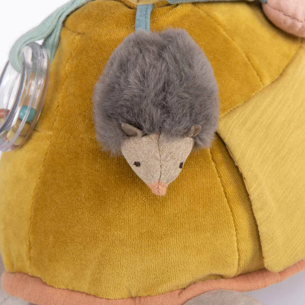 Moulin Roty Large Activity Turtle 'Three Little Rabbits'