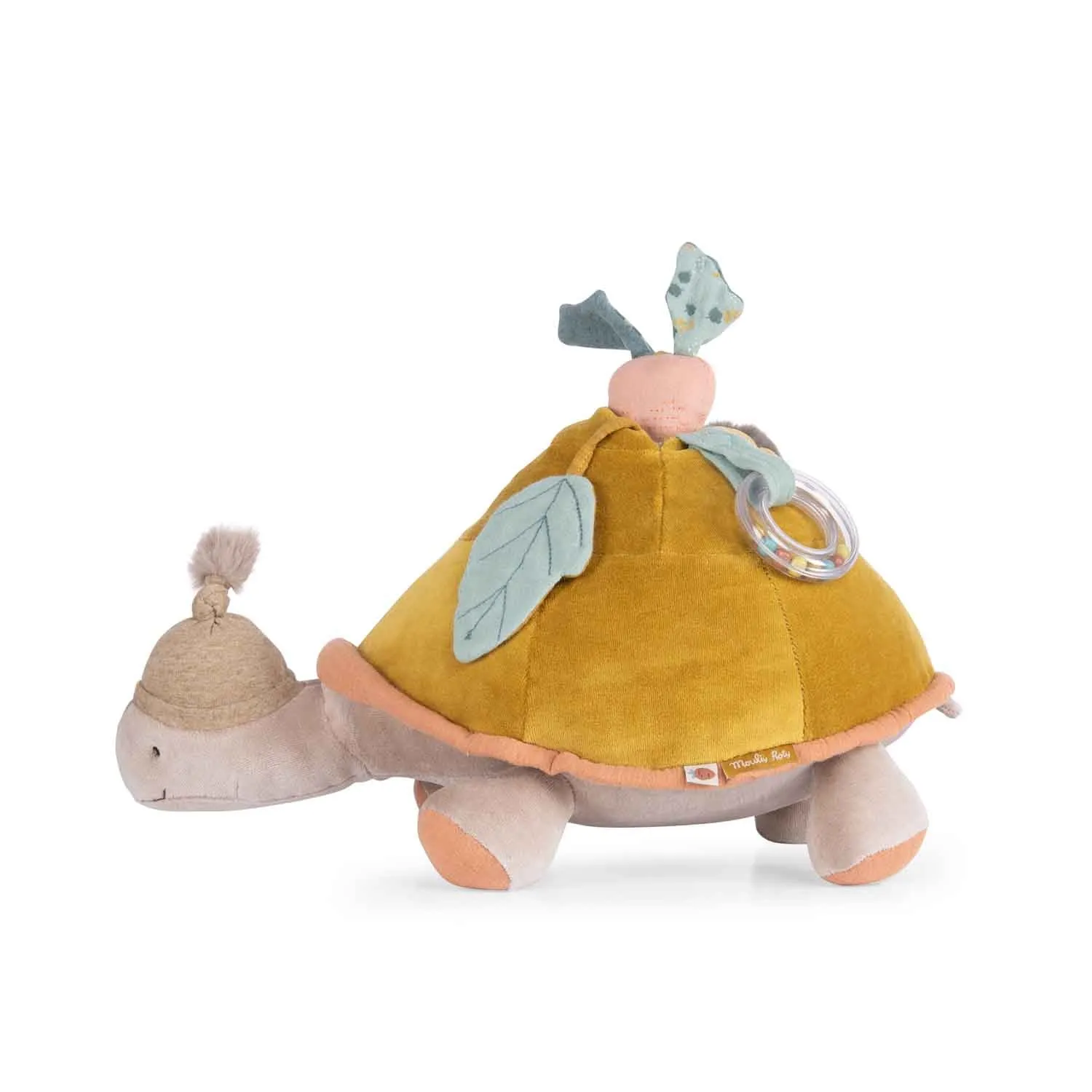 Moulin Roty Large Activity Turtle 'Three Little Rabbits'