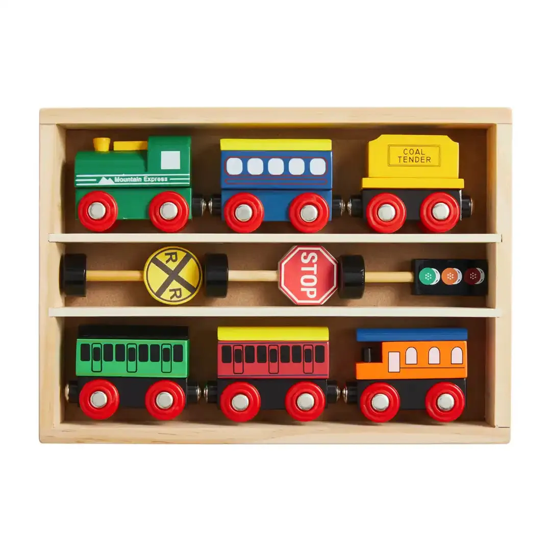 Mud Pie Boxed Train Set