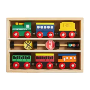 Mud Pie Boxed Train Set