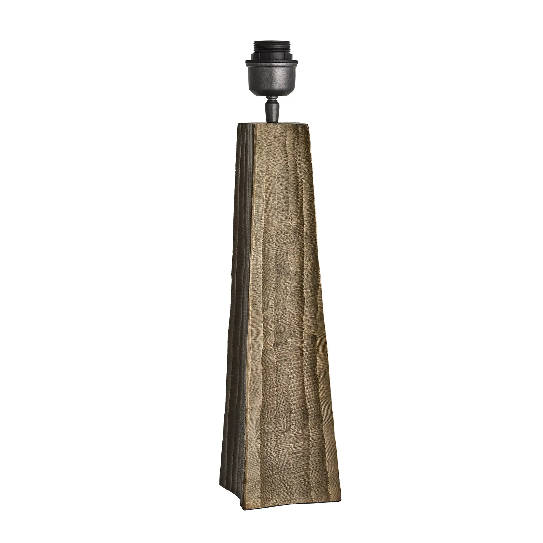 Ornate Obelisk Table Lamp - Brass
