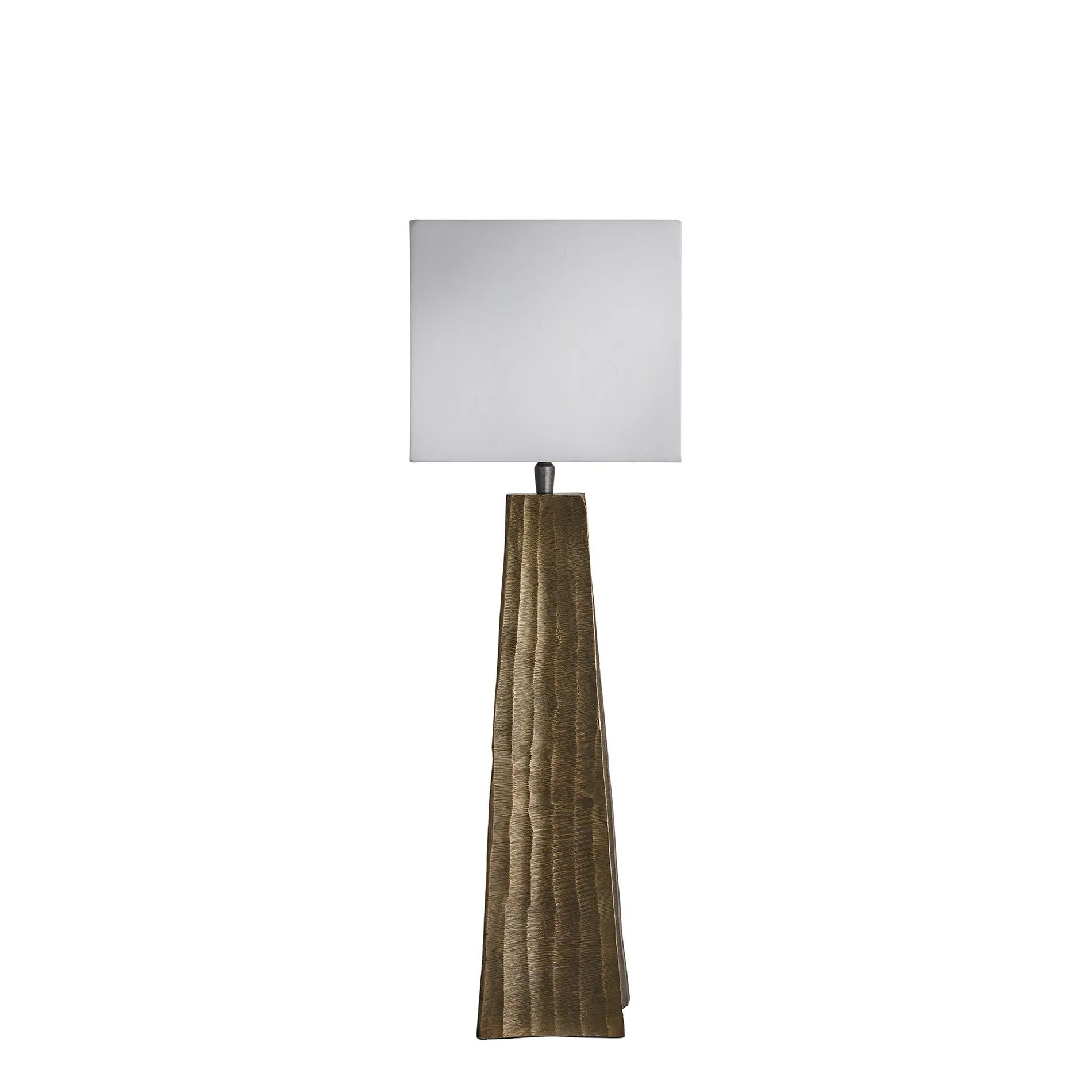 Ornate Obelisk Table Lamp - Brass