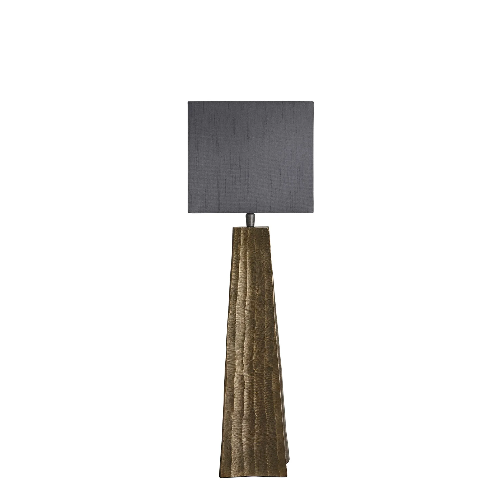 Ornate Obelisk Table Lamp - Brass