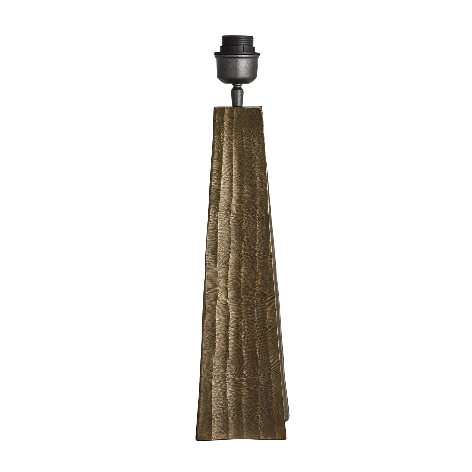 Ornate Obelisk Table Lamp - Brass
