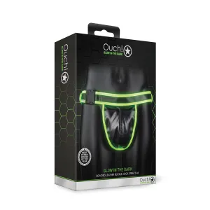 Ouch! Buckle Jock Strap Glow In The Dark S/M
