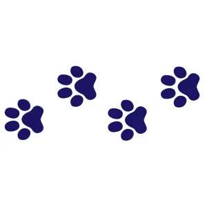 Paw Prints Step Markers - Pool Mosaic
