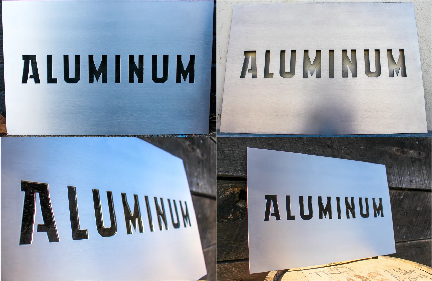 Personalized Rustic Address Metal Sign - Forest and Deer Wall Art, Mountain Decor, Address Signs