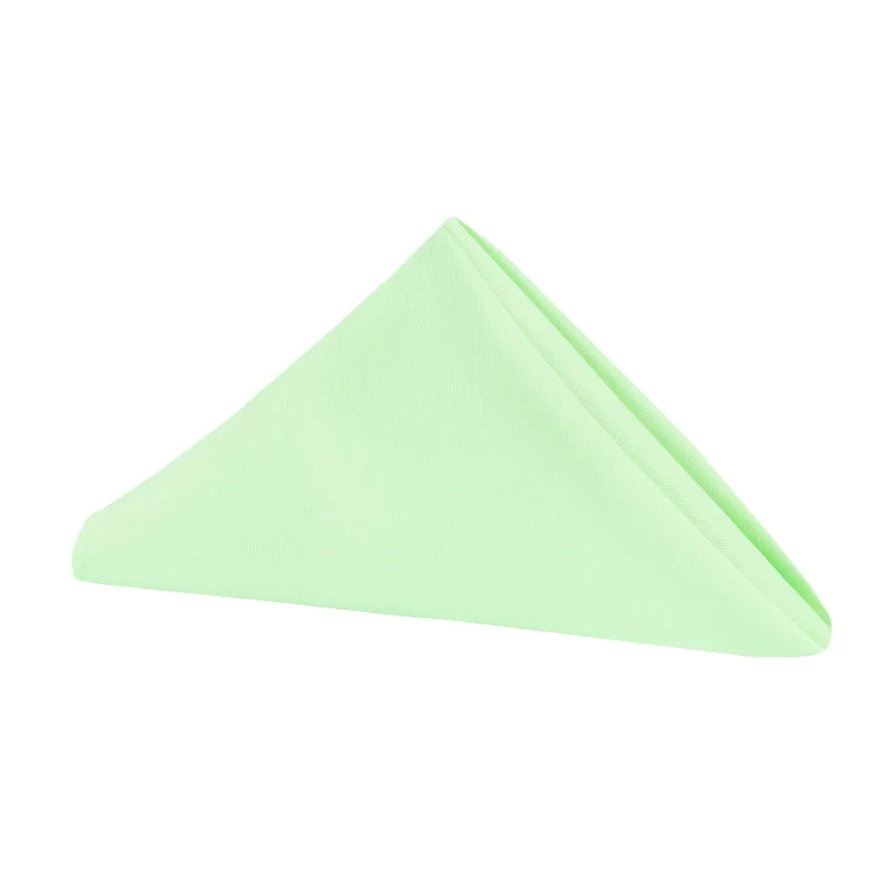 Polyester Napkin 20"x20" - Mint Green