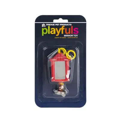 Prevue Pet Lantern Mirror Bird Toy (1 1/2" W x 5 1/4" H)