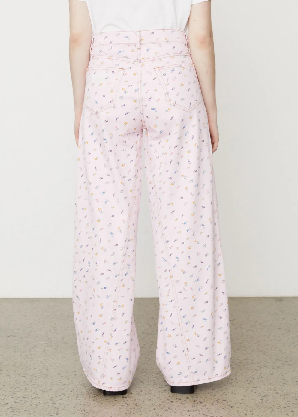 Print Denim Jozey Jeans