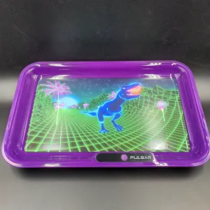 Pulsar Glow T-Rex LED Rolling Tray | 11 x 7