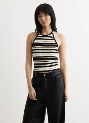 Rib Halterneck Top