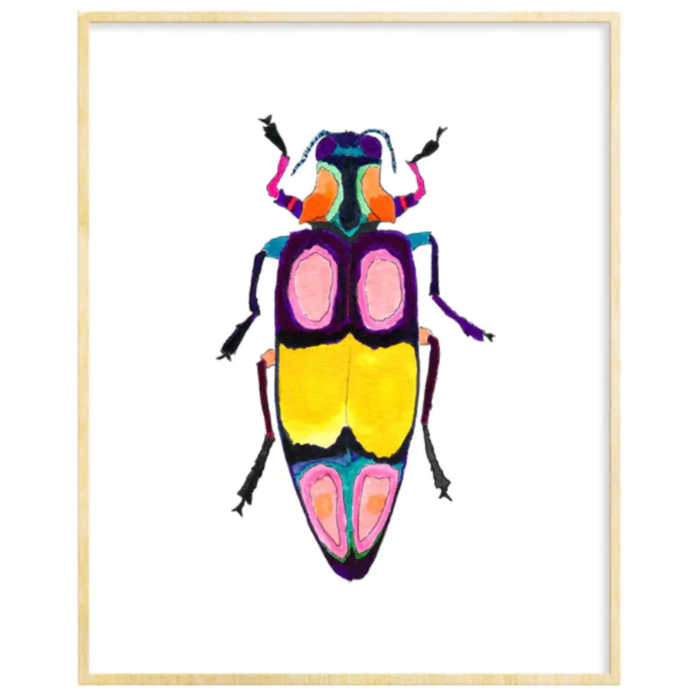 Snoogs & Wilde 5x7 Art Print ~ Beetle #2